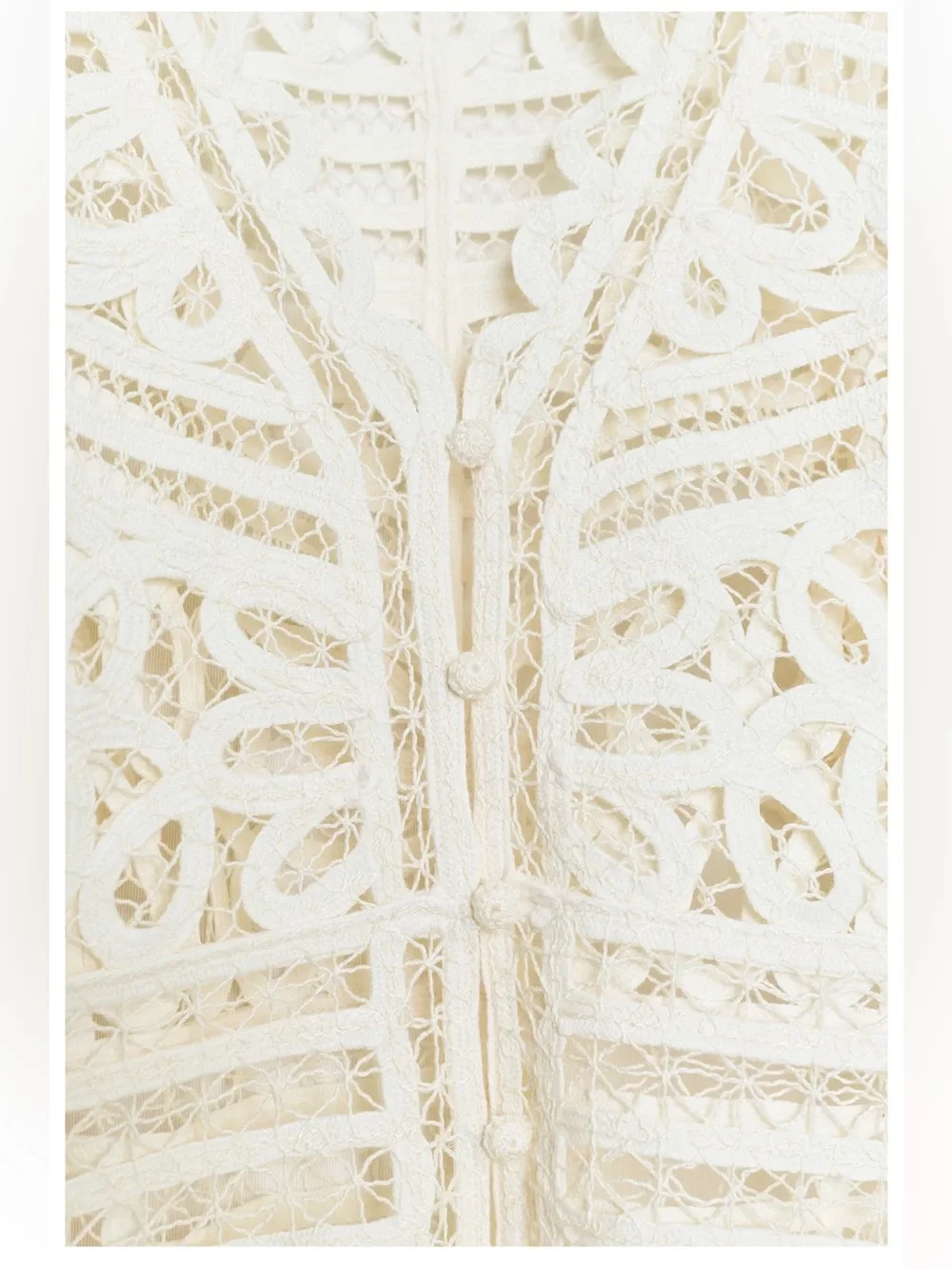 Zara ZW collection crochet top